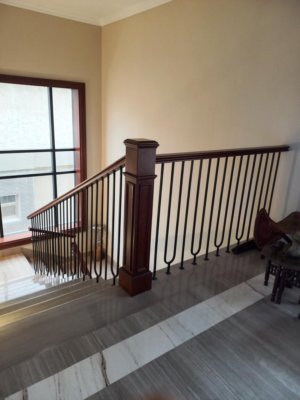 تركيب درابزين حديد