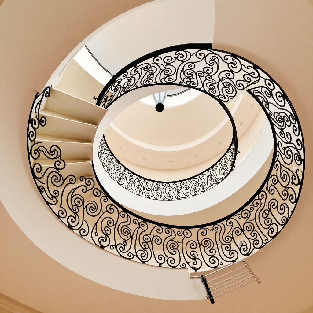 سلم حلزوني فني